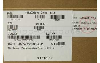 Lenovo 5M11F25566 MECH_ASM FRU MECH_ASM_POWER_BTN W FPR BK