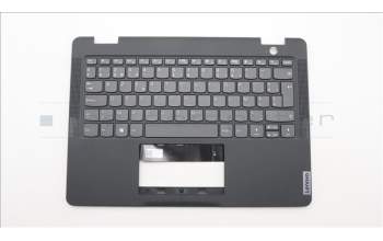 Lenovo 5M11F25586 C-Cover with keyboard, Belgian, Black, WLAN, UK