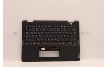 Lenovo 5M11F25614 C-Cover with keyboard, German, Black, WLAN, UK