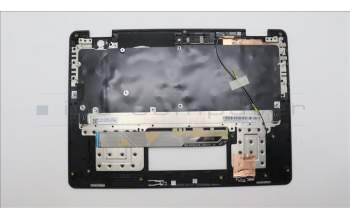 Lenovo 5M11F25868 C-Cover with keyboard, Portuguese, Black, WLAN, UK