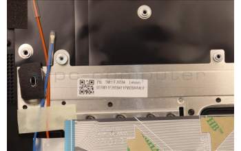 Lenovo 5M11F26594 C-Abdeckung mit Tastatur, Englisch (GB), Schwarz, Hintergrundbeleuchtung, WWAN