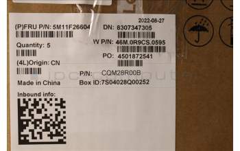 Lenovo 5M11F26604 C-Abdeckung mit Tastatur, USA – Englisch, schwarz, Hintergrundbeleuchtung, Mobiles Breitband