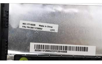 Lenovo 5M11F26652 C-Abdeckung mit Tastatur, USA – Englisch, Schwarz, Hintergrundbeleuchtung, Fingerabdruck