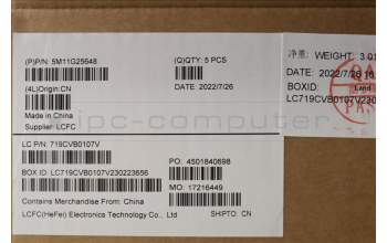 Lenovo 5M11G25648 MECH_ASM KBw/Ccvr TC-CHY FP US BK