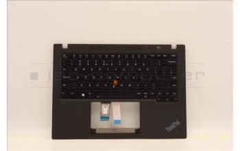 Lenovo 5M11G27204 MECH_ASM KBD CCov EURO ENG BKLT Chico BK