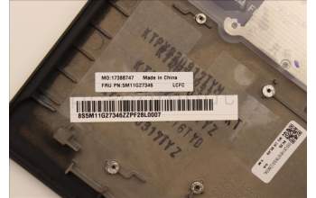 Lenovo 5M11G27346 MECH_ASM KB CCov SLV BKLT Chicon BK