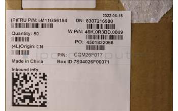 Lenovo 5M11G56154 MECH_ASM CS21 3+2bCP,Glass,BLACK,NFC,SUN