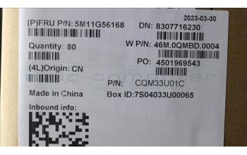 Lenovo 5M11G56168 MECH_ASM CS21 3+2bCP,GL-Mylar,VB1,TRA