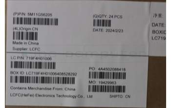 Lenovo 5M11G56205 TOUCHPAD CS23 3+2bCP,GL,BK,NFC,CHY