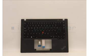 Lenovo 5M11H25936 C-Cover with keyboard,Icelandic,Black,Backlight,WWAN