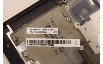 Lenovo 5M11H25984 MECH_ASM KB CCov NOR BKLT Sunrex WW BK