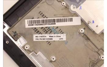 Lenovo 5M11H25986 MECH_ASM KB CCov NORDIC BKLT Chico WW BK