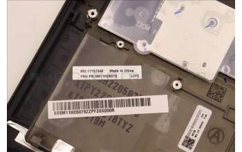 Lenovo 5M11H26079 MECH_ASM KBD C-Cov UKE BKLT Sunrex WW BK