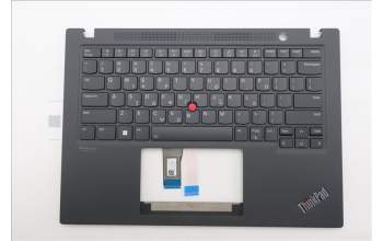Lenovo 5M11H27388 MECH_ASM KBD Cc GRE BKLT(SUN) US BK
