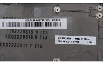 Lenovo 5M11H27706 MECH_ASM KBD Cc JPN BKLT(CHY) JP WWBK