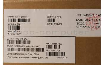 Lenovo 5M11H27734 MECH_ASM KBD Cc SLV BKLT(CHY) UK WWBK