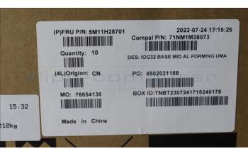 Lenovo 5M11H28701 Yoga9 MID forming_ASSY-UMA