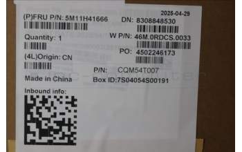 Lenovo 5M11H41666 MECH_ASM WLAN C-Cvr+HBW KB ASM,CHY