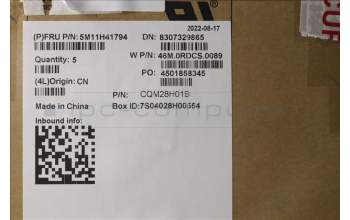 Lenovo 5M11H41794 MECH_ASM WW C-Cvr+CZE/SLK KB ASM,CHY