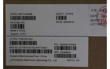 Lenovo 5M11H44096 MECH_ASM 14WUXGA,FHD,RGB,BK,CSOT