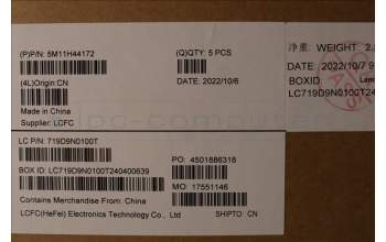 Lenovo 5M11H44172 MECH_ASM GRP KBD BZL,RUS,WL,DB,CHY