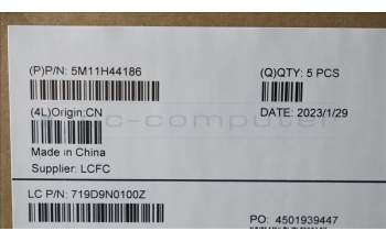 Lenovo 5M11H44186 MECH_ASM GRP KBD BZL,THAI,WL,DB,CHY