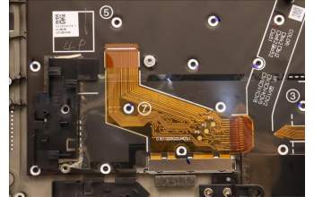 Lenovo 5M11H44247 MECH_ASM GRP KBD BZL,NORDIC,WW,DB,CHY