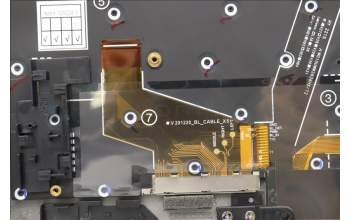 Lenovo 5M11H44305 MECH_ASM GRP KBD BZL,HBW,WL,DB,SUN