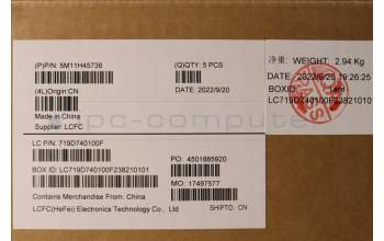 Lenovo 5M11H45738 MECH_ASM KBD BZL,WL,GY,CHY,HUN