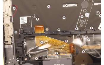 Lenovo 5M11H45747 MECH_ASM KBD BZL,WL,GY,CHY,TUR