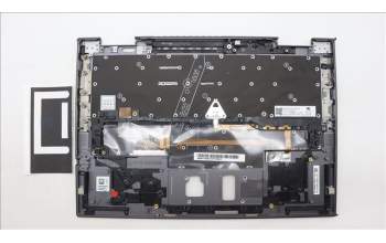 Lenovo 5M11H45821 C-Cover with keyboard, Turkish, Storm Grey, WLAN, UK