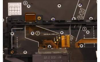 Lenovo 5M11H45822 MECH_ASM KBD BZL,WL,GY,SRX,UKE