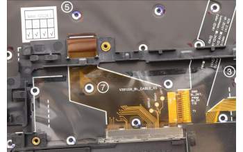 Lenovo 5M11H45824 MECH_ASM KBD BZL,WL,GY,SRX,JPN