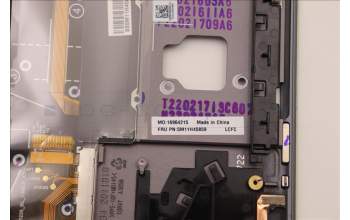 Lenovo 5M11H45859 MECH_ASM KBD BZL,WW,GY,SRX,UKE