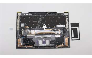 Lenovo 5M11H45878 MECH_ASM KBD BZL,WW,GY,SRX,FRA