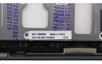 Lenovo 5M11H45878 MECH_ASM KBD BZL,WW,GY,SRX,FRA