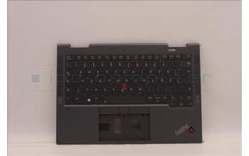 Lenovo 5M11H45879 MECH_ASM KBD BZL,WW,GY,SRX,GER