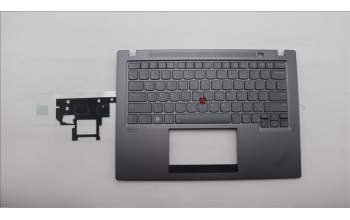 Lenovo 5M11H52321 MECH_ASM KBD Cc ENG BKLT(TRA)US GY