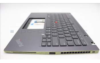 Lenovo 5M11H52333 MECH_ASM KBD Cc EURO ENG BKLT(TRA)US GY