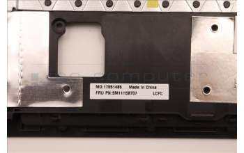 Lenovo 5M11H58707 MECH_ASM KBD CCvr 058FRA(PMX)UK BK