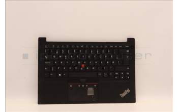 Lenovo 5M11H58716 C-Abdeckung mit Tastatur, Dänisch, Schwarz