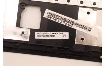 Lenovo 5M11H58791 MECH_ASM KBD CCvr IND ENG(PMX)US BK