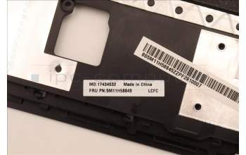 Lenovo 5M11H58845 MECH_ASM KBD CCvr NOR(PMX)FPR UK BK