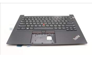 Lenovo 5M11H58851 MECH_ASM KBD CCvr RUS(PMX)FPR US BK