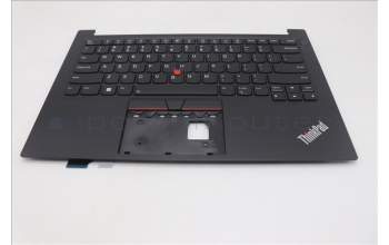Lenovo 5M11H58916 MECH_ASM KBD CCvr ENG BKL(SRX)US BK