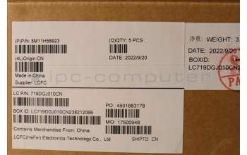 Lenovo 5M11H58923 C-Cover with keyboard, Belgian, Black, Backlight