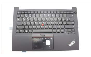 Lenovo 5M11H58956 MECH_ASM KBD CCvr RUS BKL(PMX)US BK