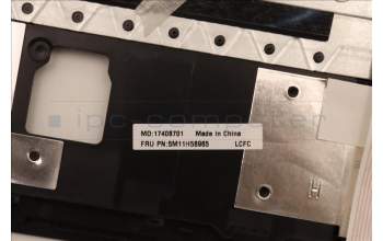 Lenovo 5M11H58965 MECH_ASM KBD CCvr SWE/FIN BKL(PMX)UK BK