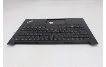 Lenovo 5M11H58982 MECH_ASM KBD CCvr EURO ENG BKL(SRX)US BK