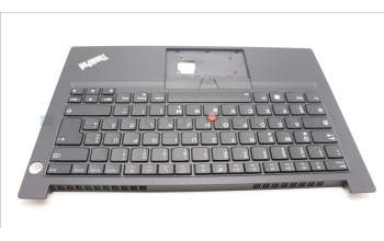 Lenovo 5M11H59041 MECH_ASM KBD CCvr GER BKL(TRI)FPR UK BK